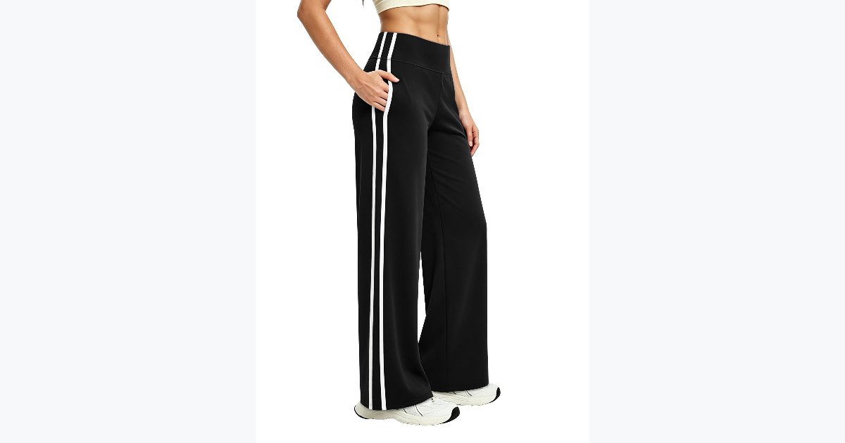 38% OFF · Alaroo Women's Wide-Leg High-Waist Pants with Pockets