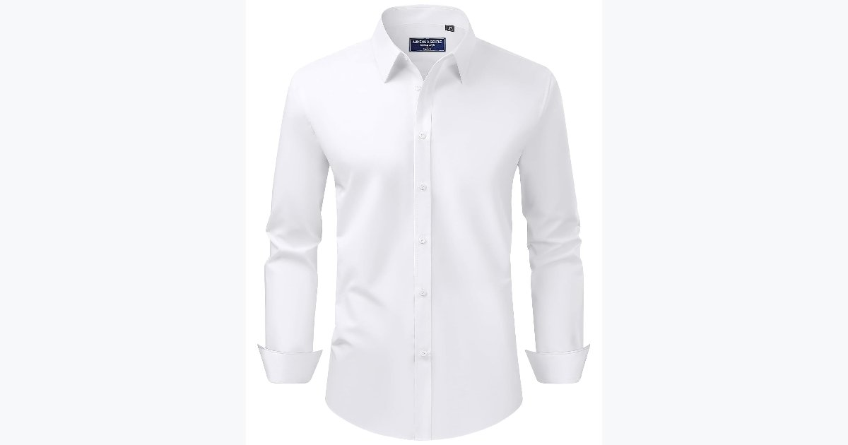 25% OFF · Alimens & Gentle Men's Dress Shirt – Regular Fit
