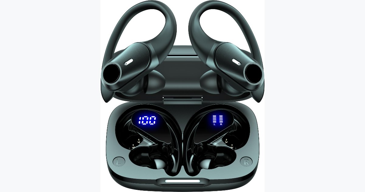 53% OFF · ANC Wireless Earbuds, 80H Playtime, Charging Case