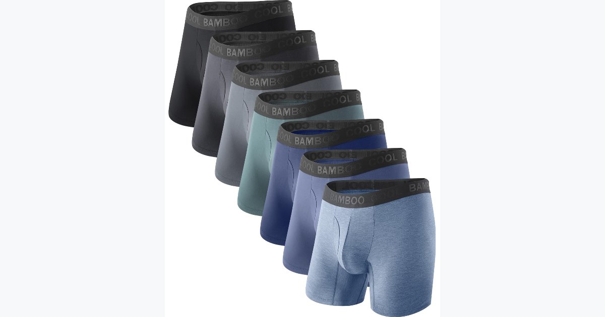 29% OFF · BAMBOO COOL Boxer Briefs Multipack