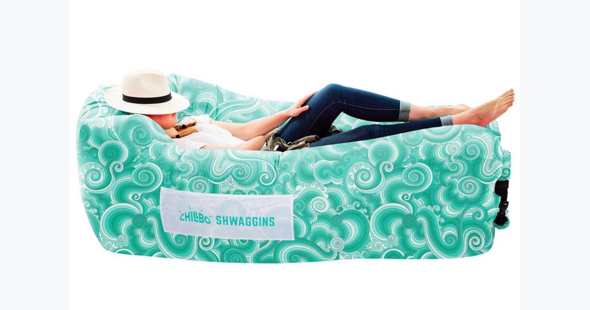 20% OFF · Chillbo Inflatable Lounger - No-Pump Setup, Portable