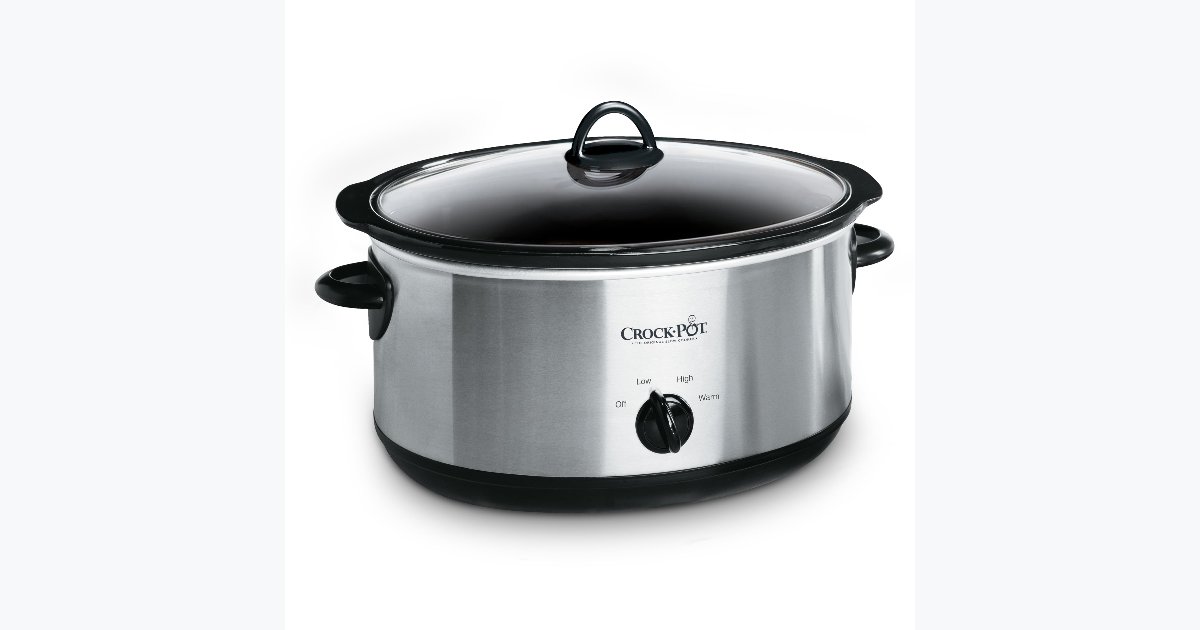 40% OFF · Crock-Pot 7-Quart Manual Slow Cooker