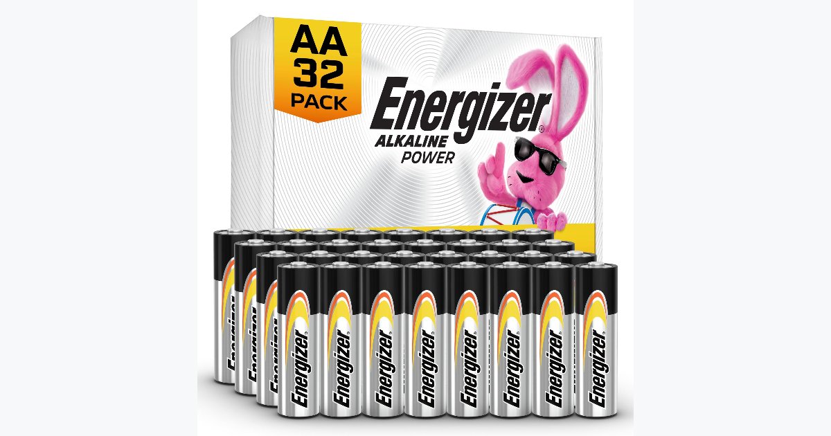 27% OFF · Energizer AA Alkaline Batteries 32-Count