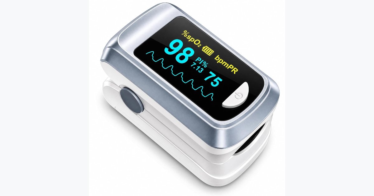 36% OFF · Finger Pulse Oximeter with OLED Display