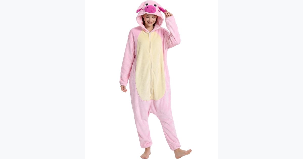 39% OFF · Hundredmore Adult One-Piece Animal Onesie Pajama