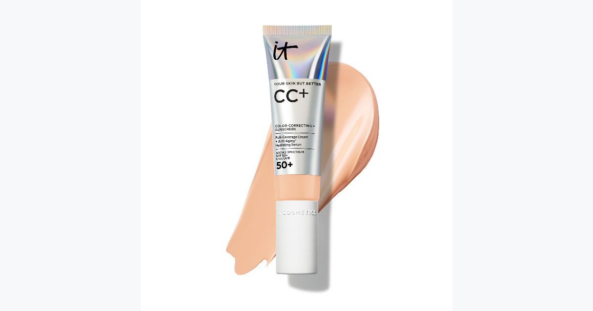 35% OFF · IT Cosmetics CC+ Cream SPF 50+ Full-Coverage Foundation & Concealer