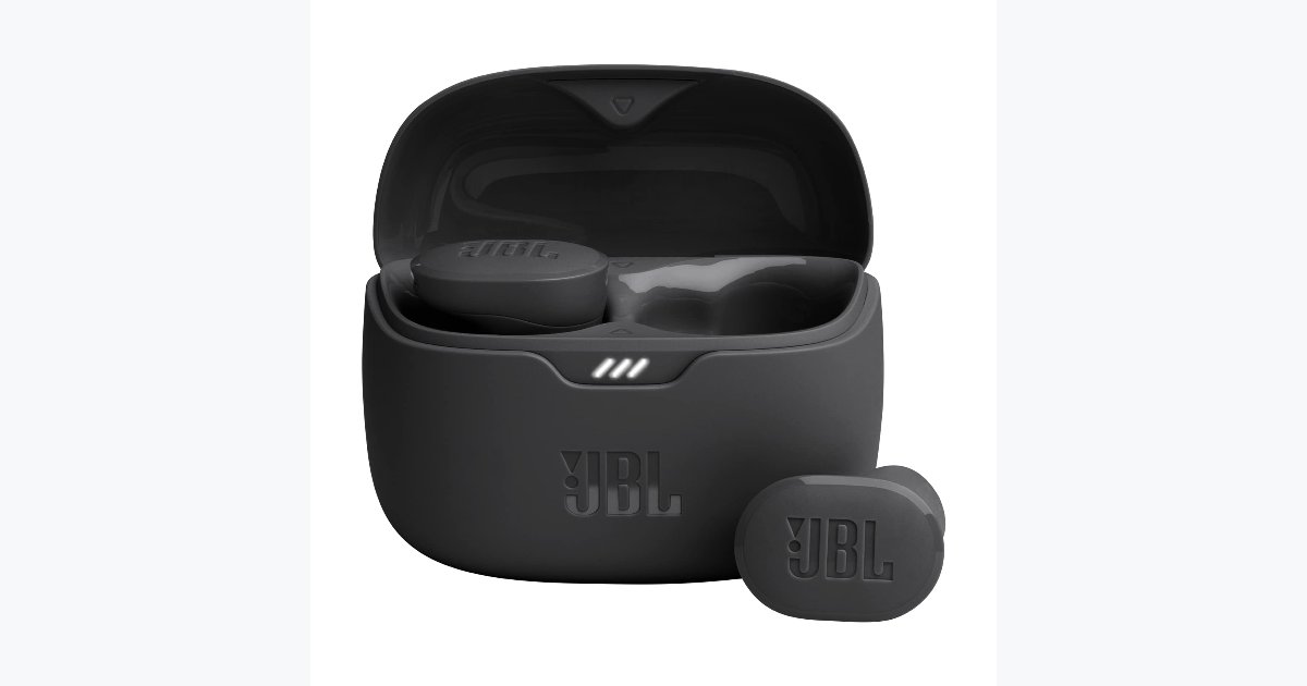 50% OFF · JBL Tune Buds ANC – Noise-Canceling Earbuds, Black