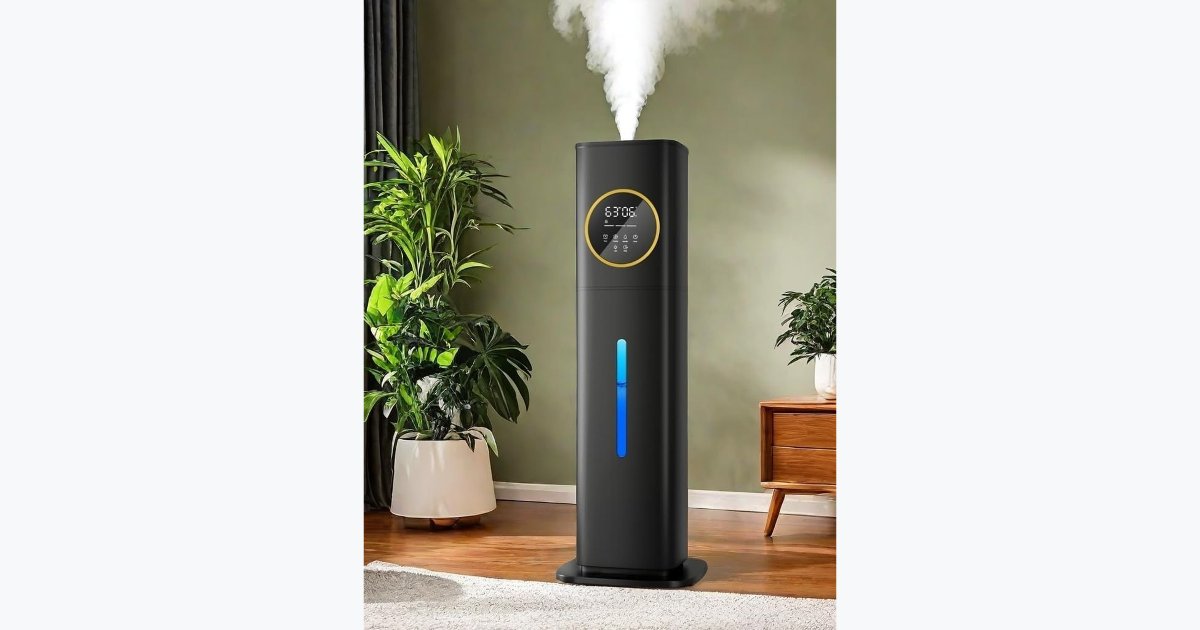 30% OFF · Lacidoll 8L Top-Fill Humidifier for Large Rooms