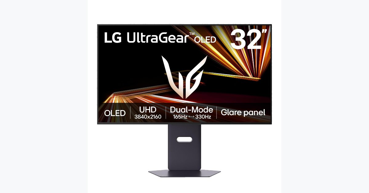 42% OFF · LG 32GX850A-B 32" UltraGear 4K OLED Gaming Monitor