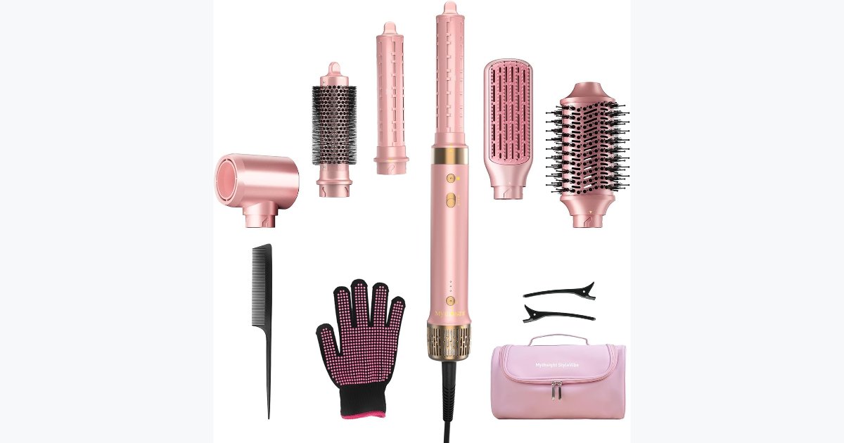 30% OFF · Mythsight StyleVibe 6-in-1 Hair Styler