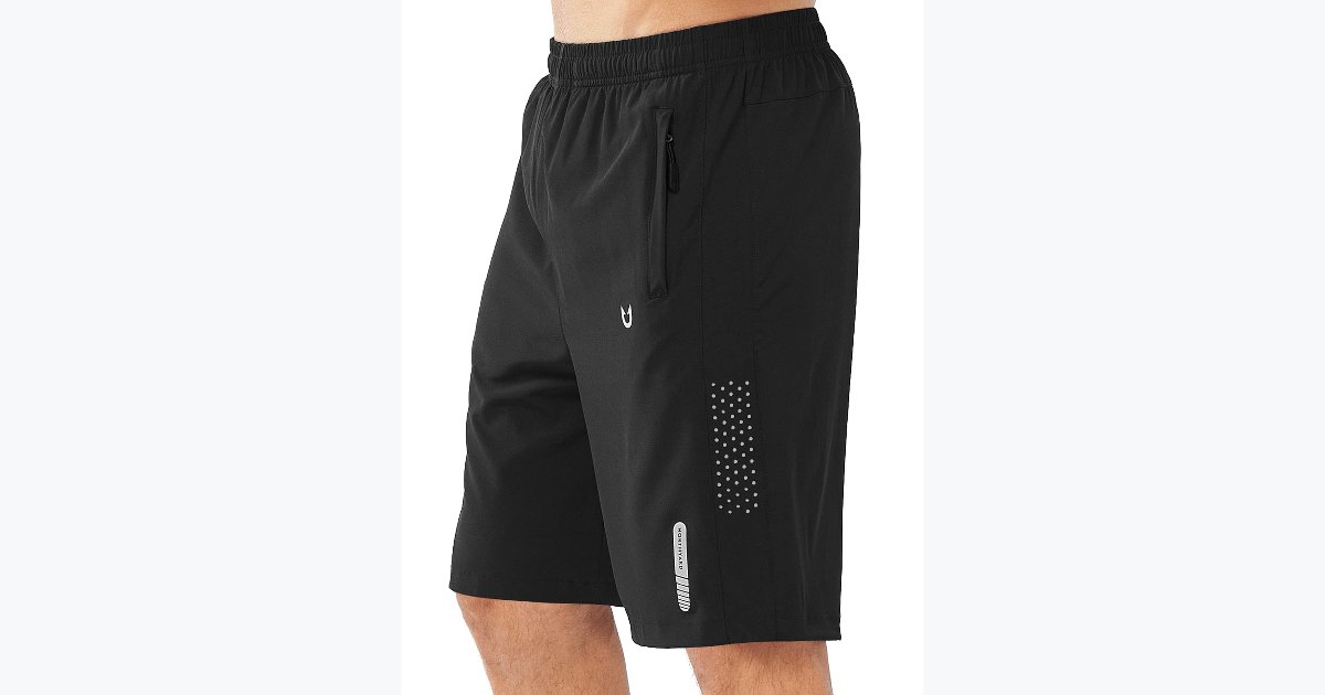 30% OFF · NORTHYARD Men's Running Shorts with Zipper Pockets, Quick-Dry