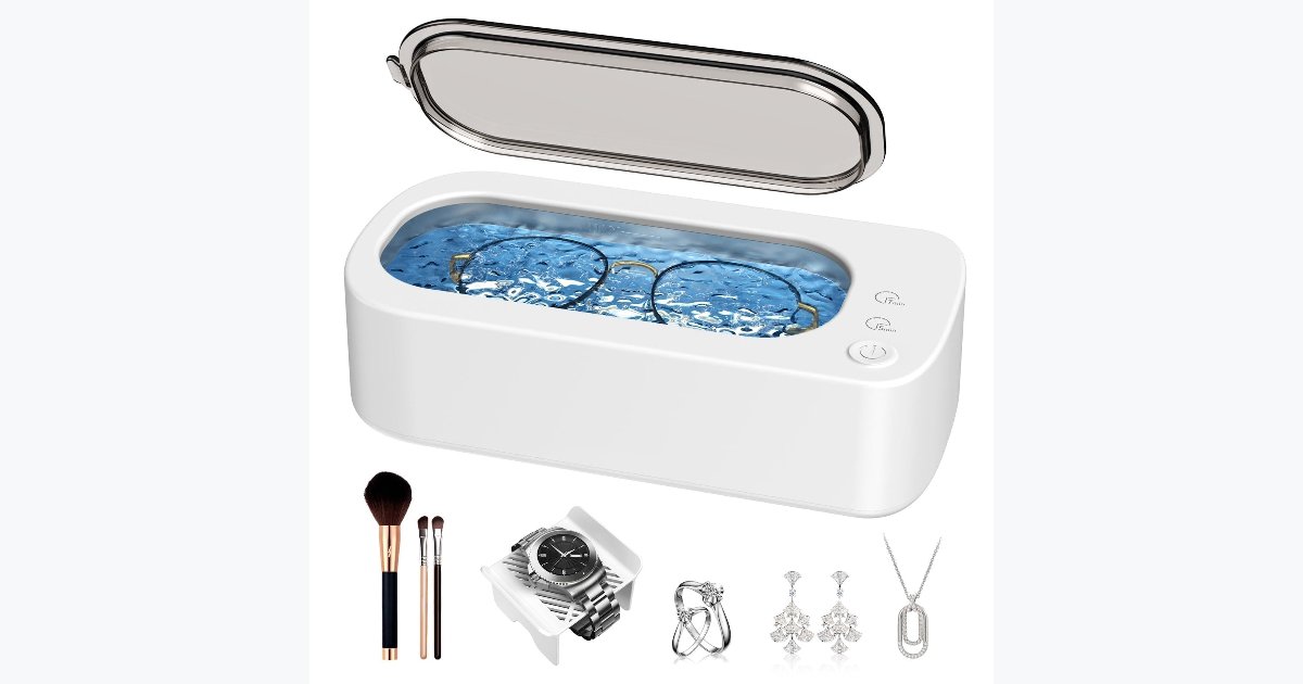 40% OFF · OSLTWI Ultrasonic Jewelry Cleaner 350ml