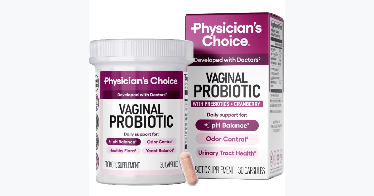 41% OFF · Physician's Choice Vaginal Probiotics