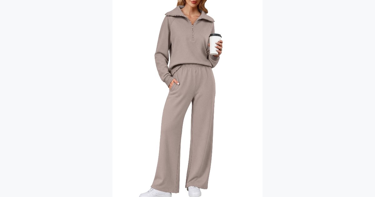 40% OFF · Sampeel Women's Two-Piece Sweat Set