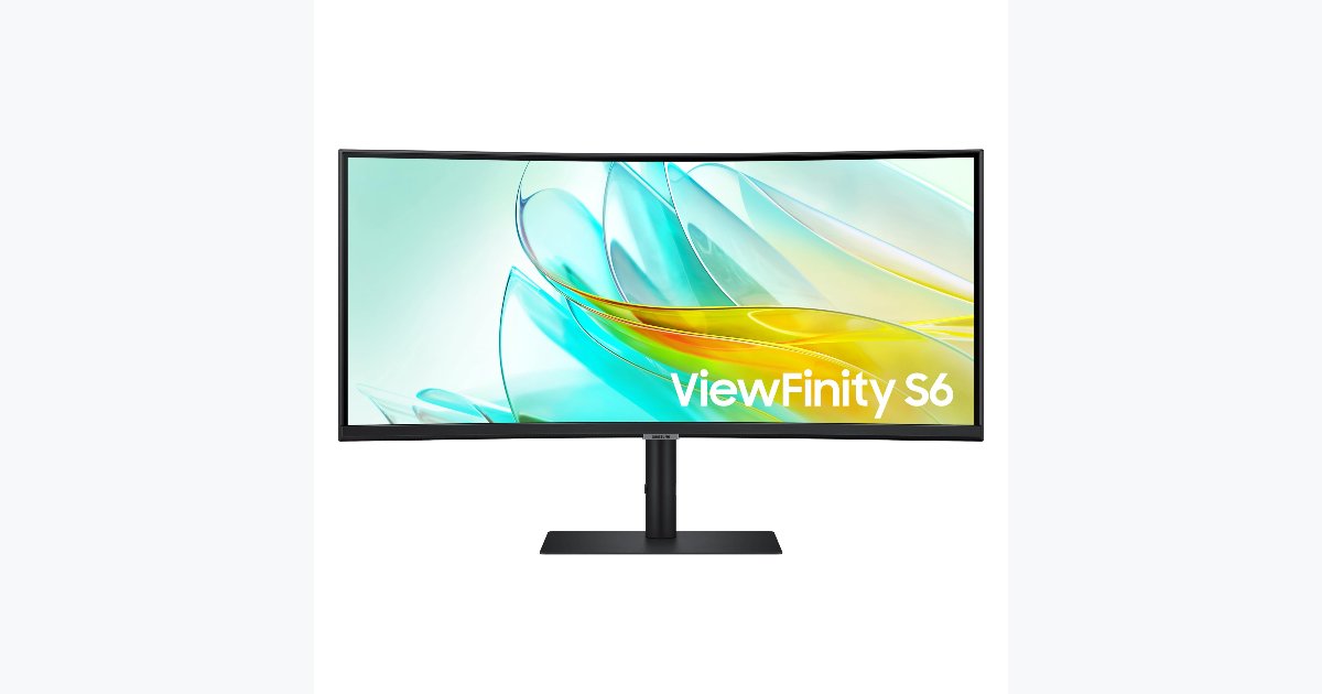 25% OFF · Samsung ViewFinity S65UC 34-inch Monitor