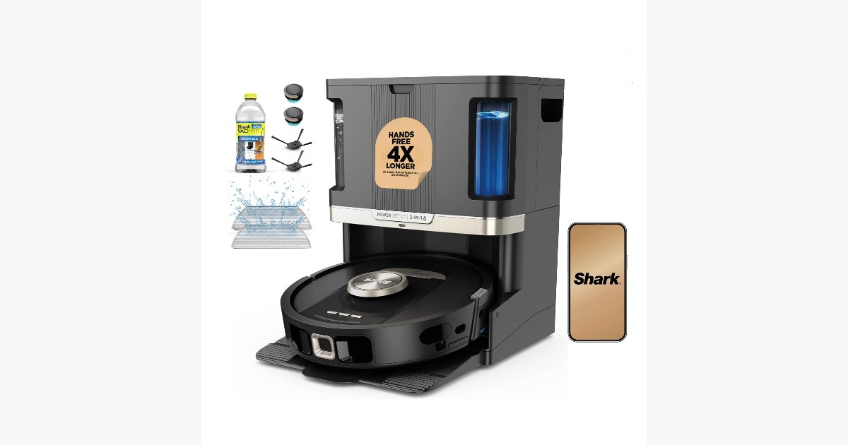 51% OFF · Shark PowerDetect NeverTouch Pro Robot Vacuum & Mop