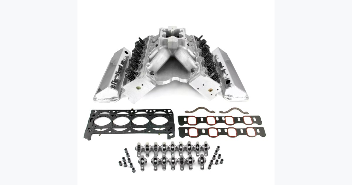 20% OFF · Speedmaster PCE435.1058 Fits Ford 351C 9.2 Deck Fusion Manifold Hyd FT Cylinder Head Top End Engine Combo Kit