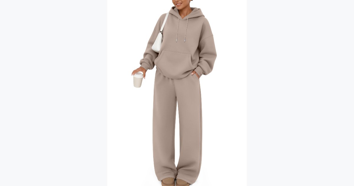 47% OFF · Trendy Queen Women's 2-Piece Lounge Sweat Set