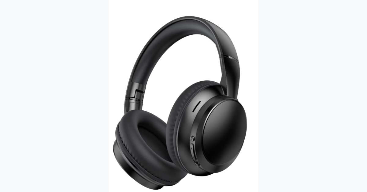 88% OFF · Wireless Bluetooth Headphones 5.4, 40H Playtime with 3 EQ Modes, 4 Micrs ENC Noise Cancelling for Clear Calls, Bass Boosted by 85%, Comfort Fit, Over Ear Headphones for Travel Home Office PC Black
