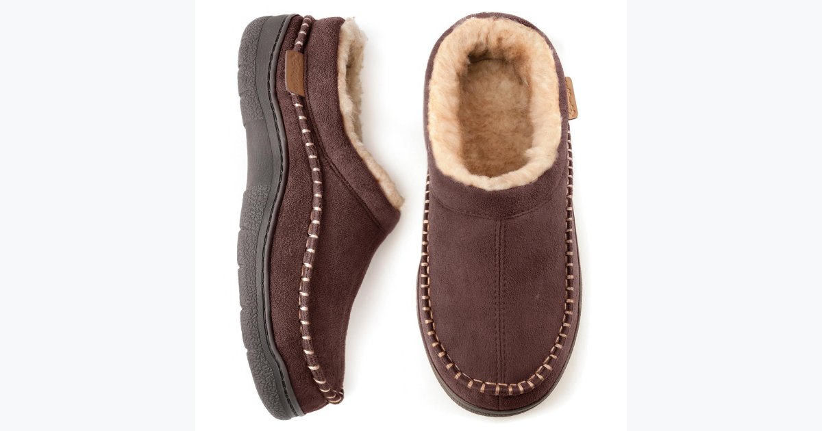 27% OFF · Zigzagger Slip-On Moccasin Slippers